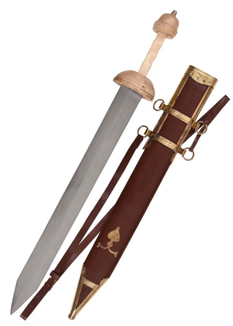 Gladius mit Scheide und Riemen