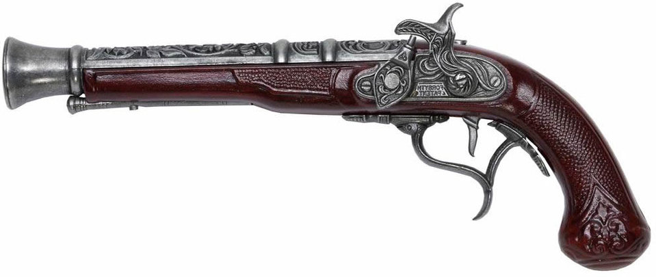 Historische Deko Pistole