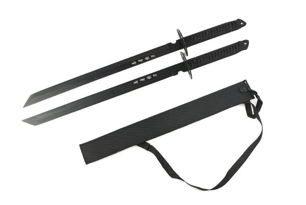 Ninja Schwert Two in One mit Schulterriemen