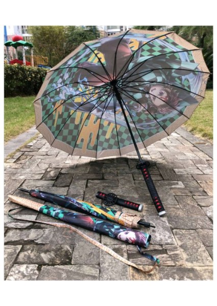 Katana Regenschirm Demon Slayer Kamado Tanjirou kaufen