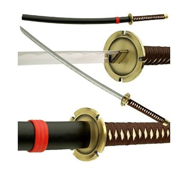 Anime Samuraischwert inklusive Holzscheide